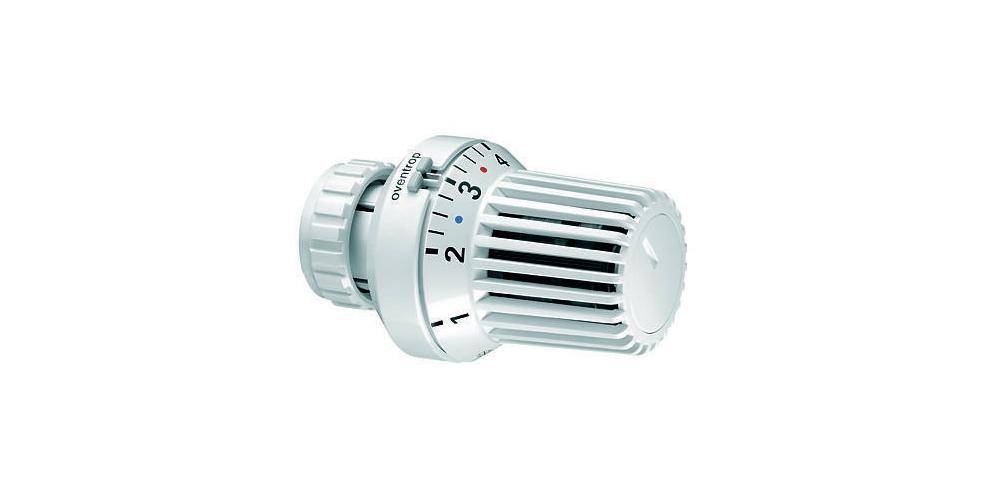 Oventrop Thermostat Uni XD wei, 7-28 GrC mit Nullstellung, 0 * 1-5