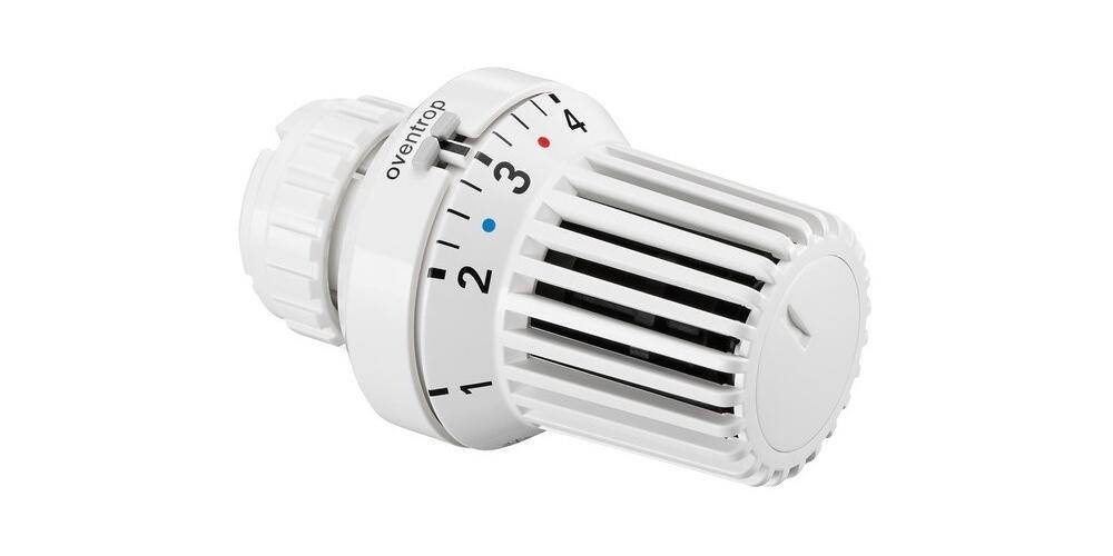 Oventrop Thermostat Uni XD weiß, 7-28 GrC mit Nullstellung, 0 * 1-5