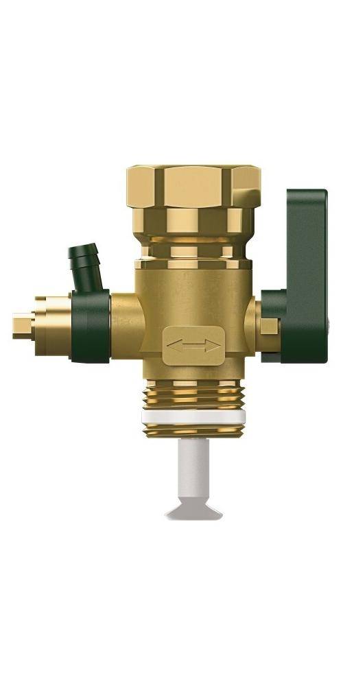 Reflex Durchströmungsarmatur FLOWJET mit Entleerung 3/4Zoll