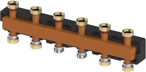 Flamco Verteilerbalken b 70 kW für bis zu 5 Heizkreise Standard