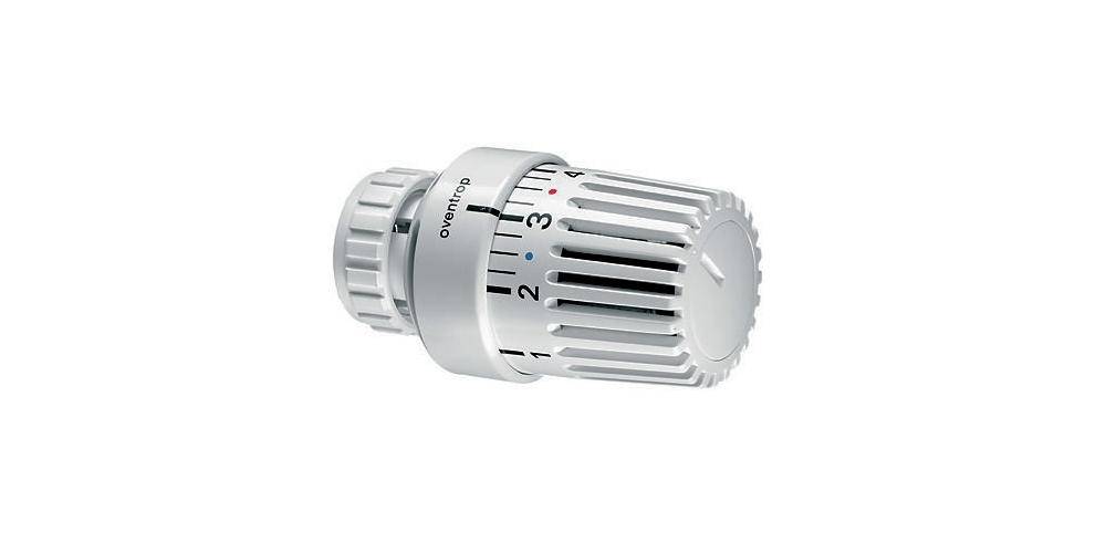 Oventrop Thermostat Uni LD wei, mit Nullstellung