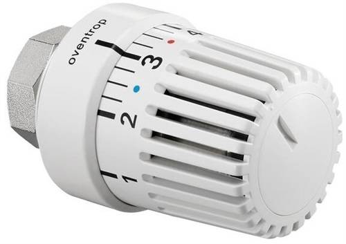 Oventrop Thermostat Uni LH mit Nullstellung, weiß