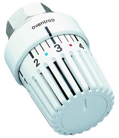 Oventrop Thermostat Uni LH mit Nullstellung, weiß