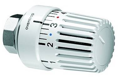 Oventrop Thermostat Uni LH mit Nullstellung, weiß