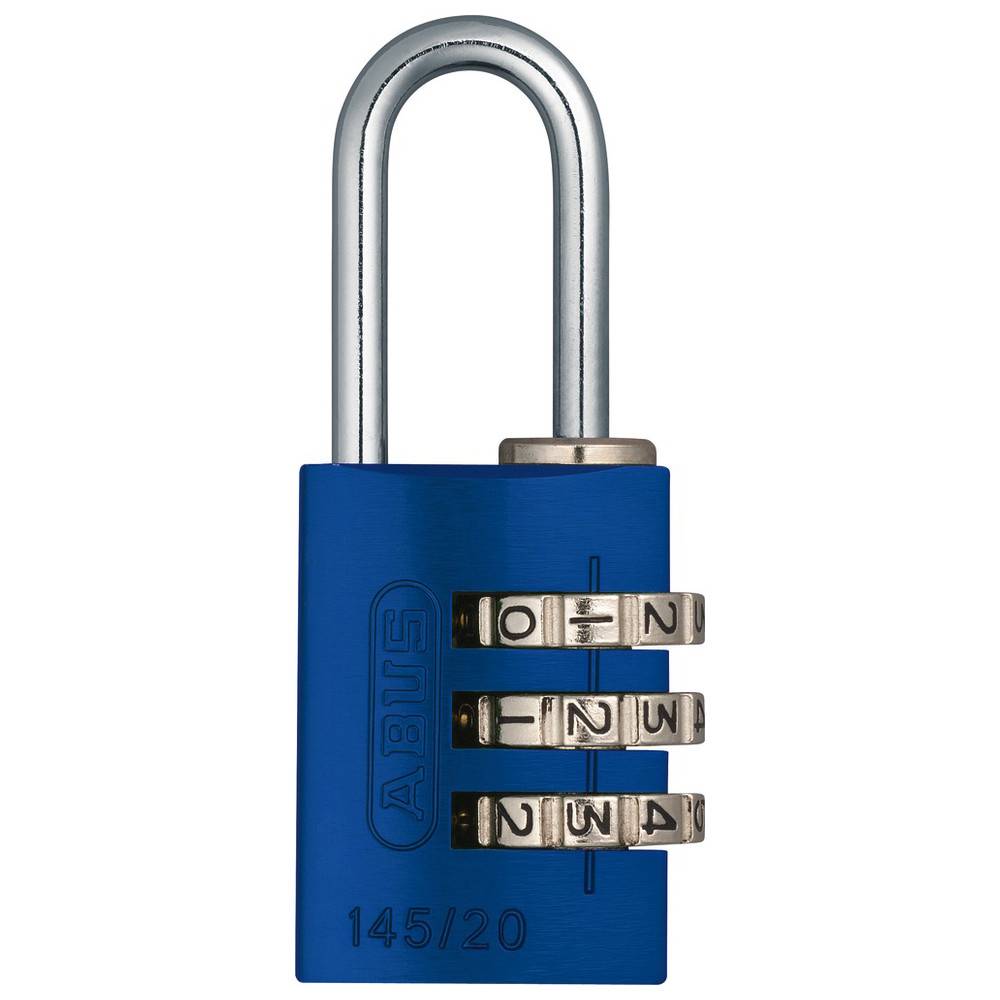 Abus Zahlenschloss Serie 145, Typ 145/20 silber mit EAN