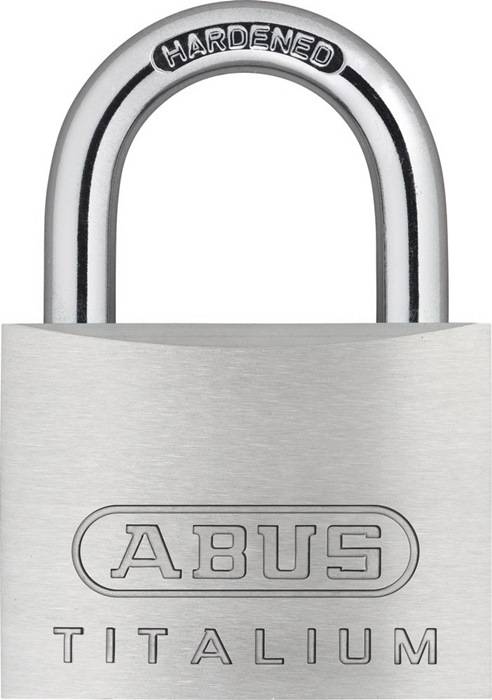Zylindervorhangschloss 54TI/50 Schlosskörper-B.47mm Titalium versch.-schl.ABUS