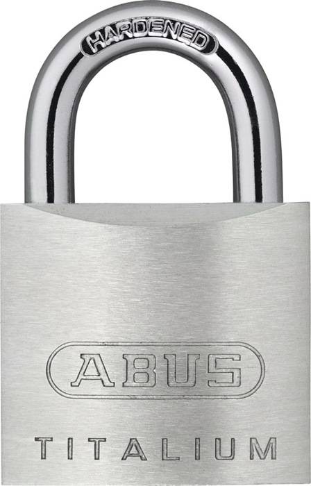 Zylindervorhangschloss 54TI/30 Schlosskörper-B.29mm Titalium versch.-schl.ABUS