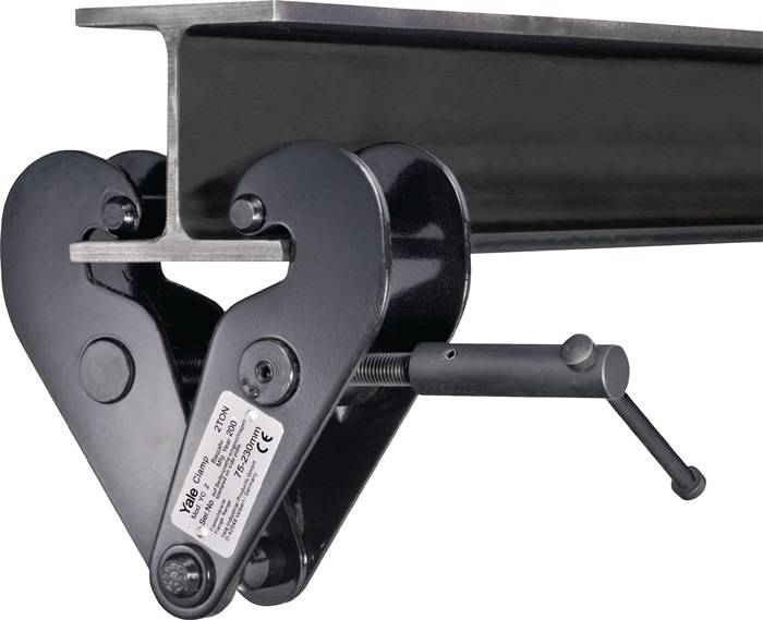 Trägerklemme YC 2 Trgf.2000kg Trägerflansch-B.75-230mm YALE