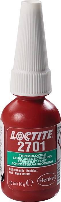 Schraubensicherung 2701 10 ml hf.nv.grün Flasche LOCTITE
