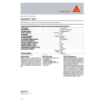 Polyurethandichtstoff Sikaflex®-221 300 ml stahlgrau Kartusche SIKA Polyurethandichtstoff Sikaflex®-221 300 ml stahlgrau Kartusche SIKA