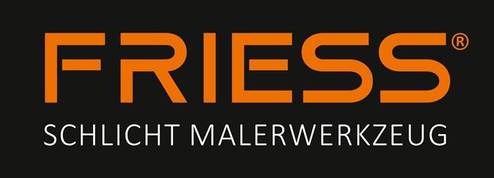 RIES Malerwerk' Logo in fetter orange-weißer Schrift auf schwarzem Hintergrund.