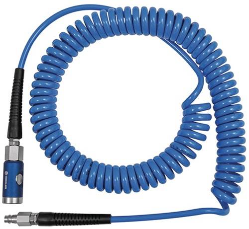 Spiralschl.-Druckknopf-Sicherheitskpl.-Set, PU, ø 12x8, 6,0 m - 113464