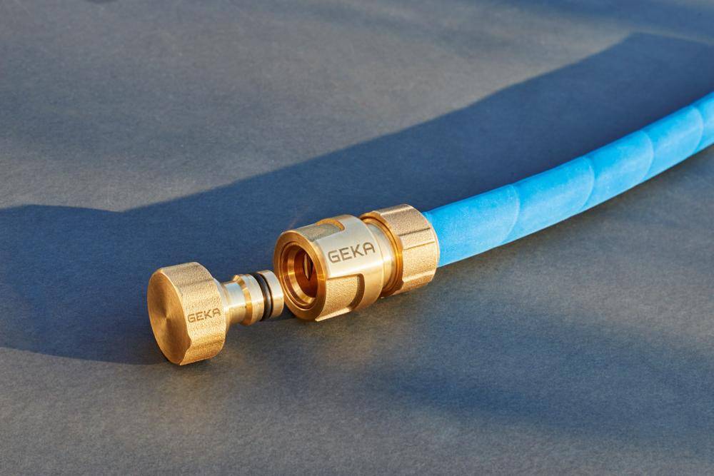 GEKA plus-Verschluss- Stecker, Stecksystem, KTW, Messing SB