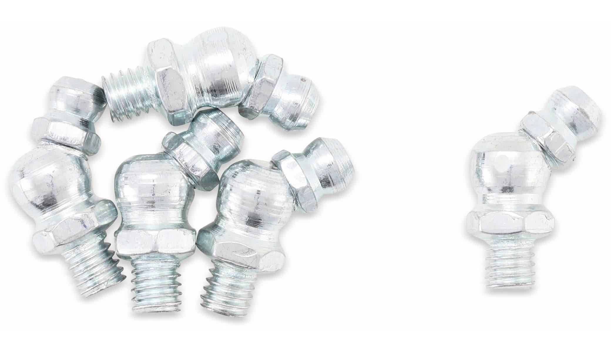 BGS TECHNIC Schmiernippel-Set, 8065, 110-teilig