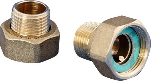 Wilo Messing-Verschraubung R 1/2Zoll/15 ixG 1Zoll i, 1 Satz