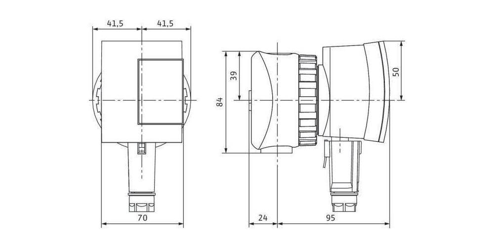 Wilo Hocheffizienzpumpe Star-Z NOVA, Rp 1/2Zoll, 84mm