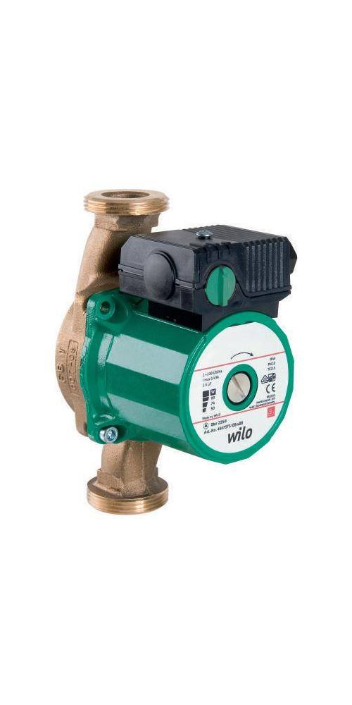 Wilo Standardpumpe Star-Z Typ 25/2 EM, Rp 1Zoll, 180mm