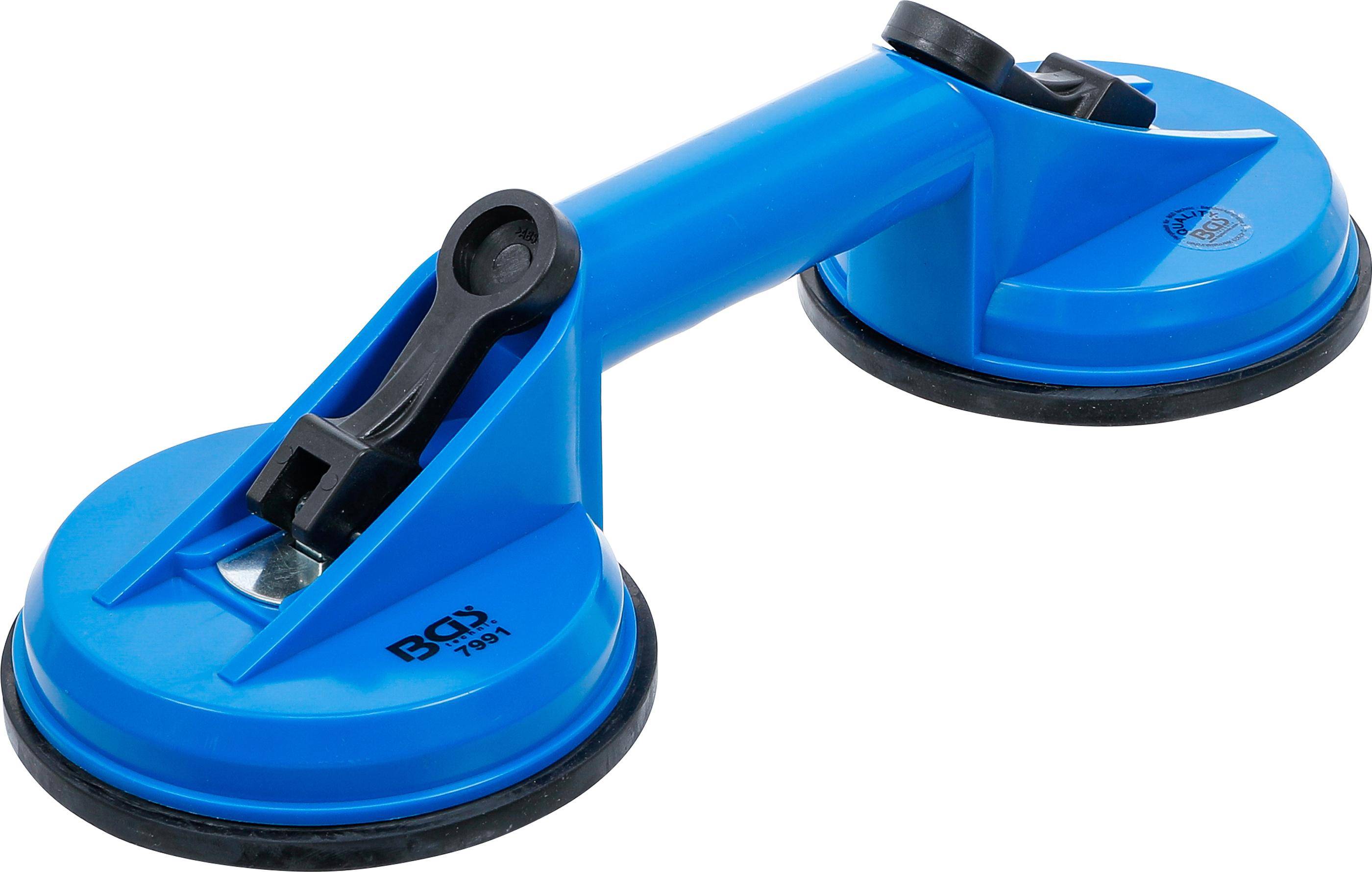 BGS technic Gummi-Doppelsauger | ABS | 120 mm | 325 mm