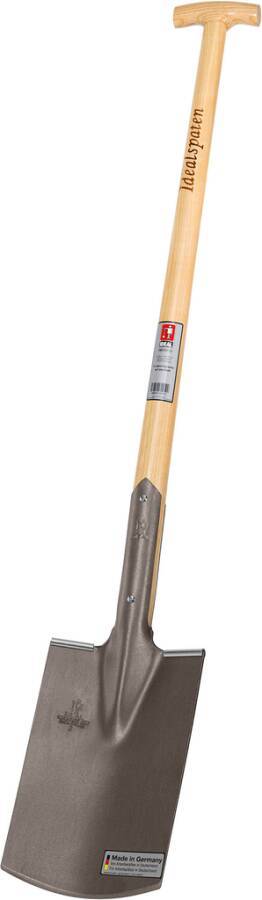 Bauspaten 10010283 Blattmaß 285 x 185 mm Länge 850 mm Stiel Eschen-T-Stiel
