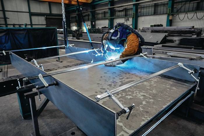 Hochleistungszwingenset SLV/GSV Spann-W.1000mm A.120mm Knebel BESSEY