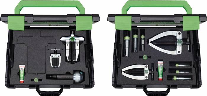 Kugellagerab-/ausziehvorrichtung 24 Spann-W.60-90mm 24-A in 2xL-Boxx KUKKO