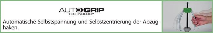 Logo 'KGRIP' mit dem Wort 'Selbstzentrierung' darunter, vor einem weißen Hintergrund mit einem dünnen grünen Rand.