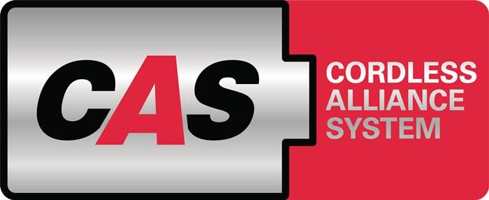 Logo mit fetten Buchstaben 'AS' vor einem stilisierten Stahlhintergrund, mit vertikal geschriebenem 'CASE' in kleineren Buchstaben auf der rechten Seite.