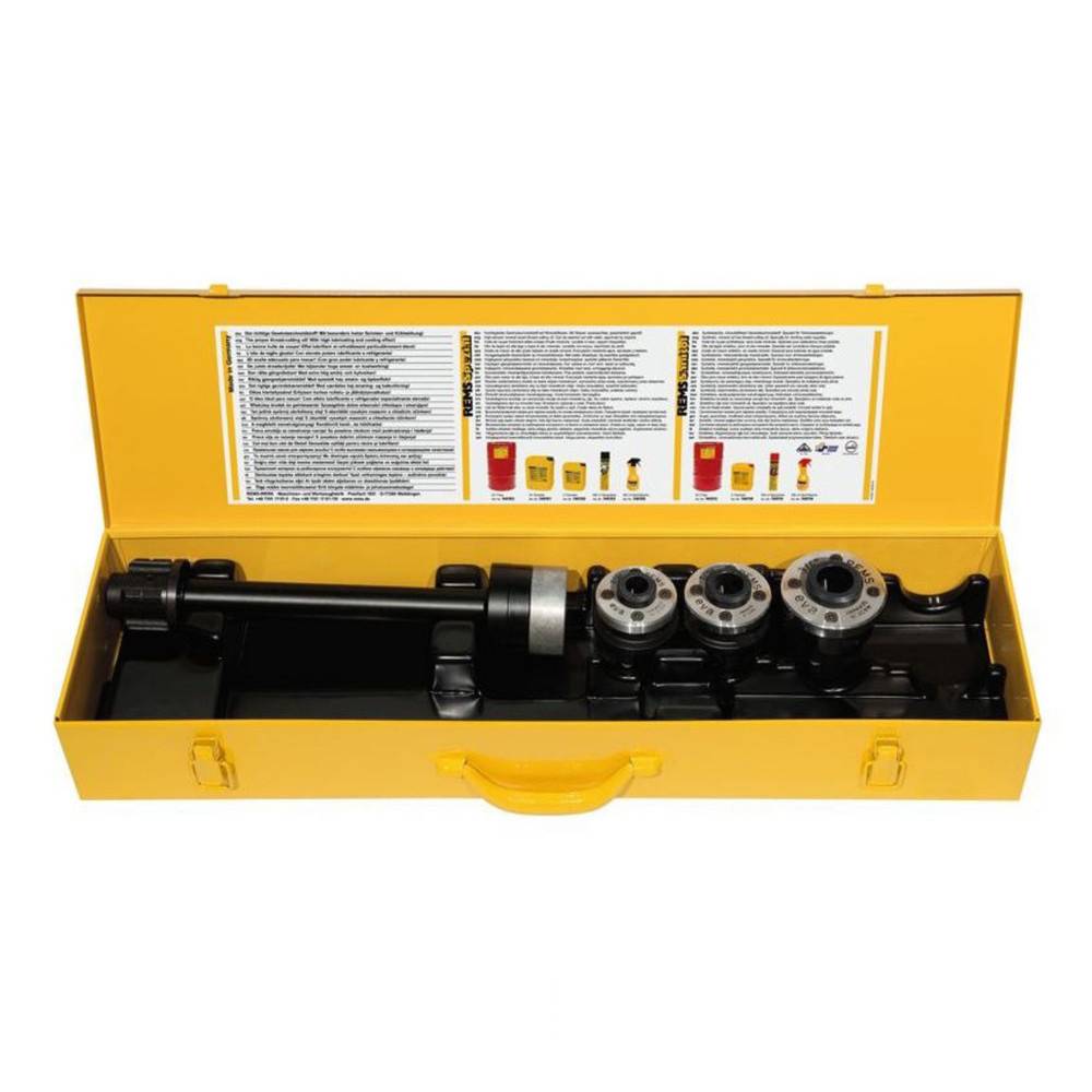 Rems Schnellwechsel Schneidköpfe/Schneidkluppen| R3/8 - 1/2 - 3/4" +Verlängerung