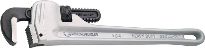 Einhandrohrzange ALUDUR Gesamt-L.1200mm Spann-W.168mm f.Rohre 6 Zoll