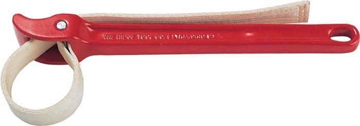 Ein roter Zimmermannsbleistift mit eingravierter Markenbeschriftung an seiner Seite.