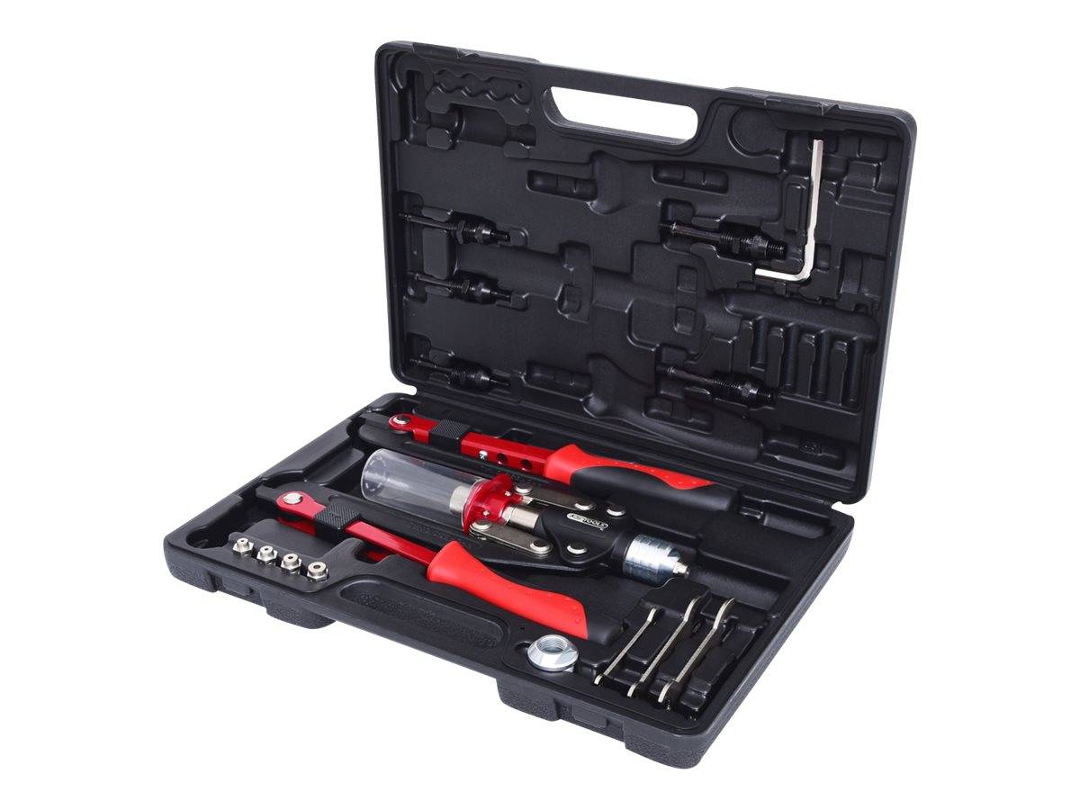 KS TOOLS Riveting tool set - 17 Stücke - in - Koffer