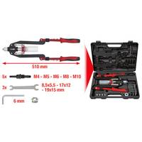 KS TOOLS - Riveting tool set - 17 Stücke - in