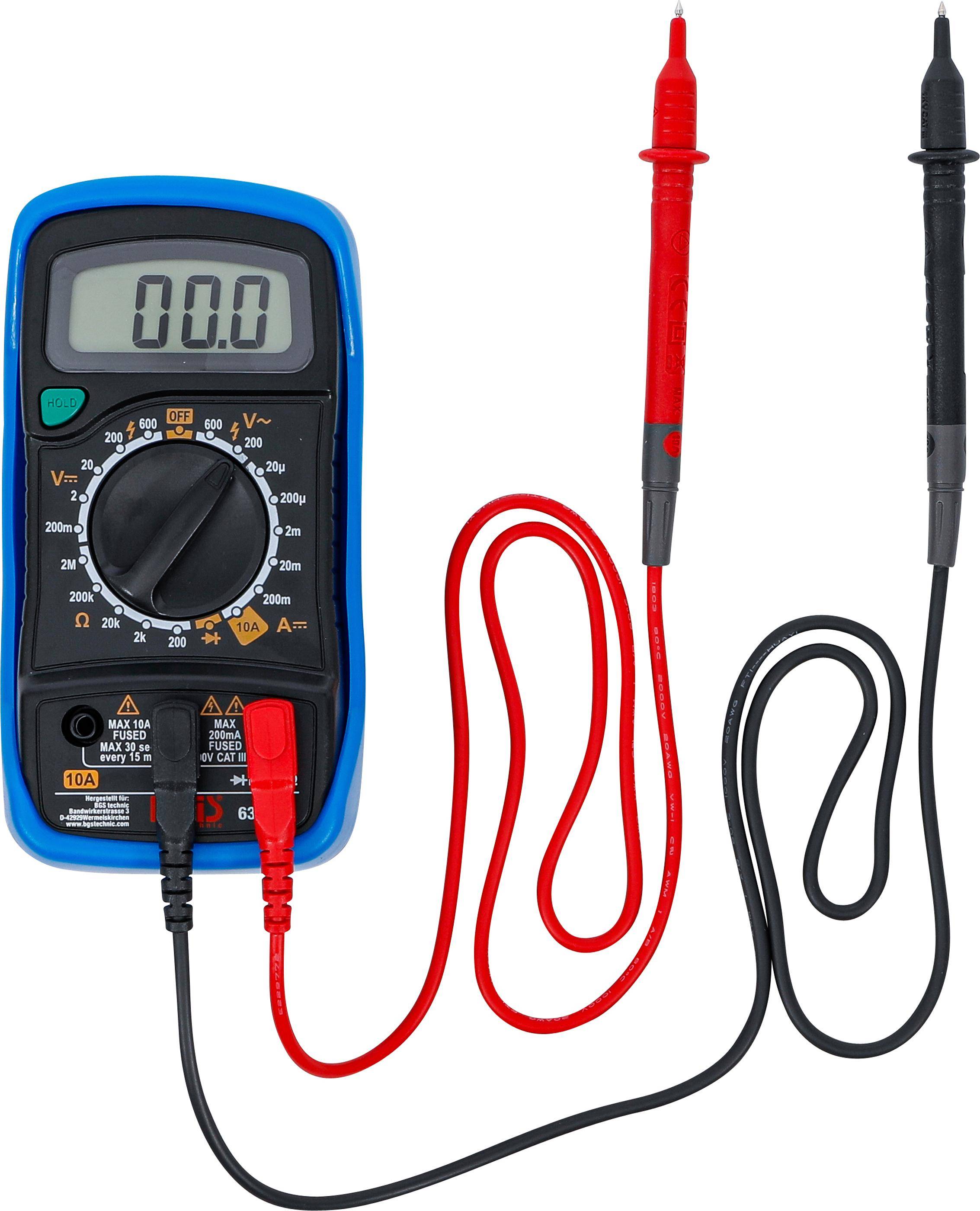 BGS technic Digital-Multimeter | 3 1/2-stellig