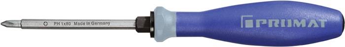 Schraubendreher Gr.PH 1 Klingen-L.80mm 3K-Griff 6KT Kl./Ans.PROMAT