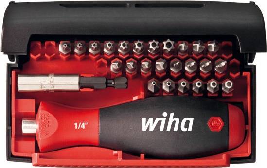 Wiha Bit Collector Security - 12,5 cm - Schwarz/Rot - Schwarz/Rot - gemischt - 2