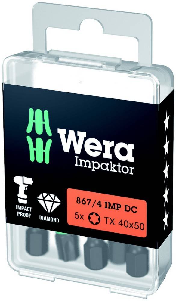 Wera Werk Bits 867/4 IMP DC TORX® DIY
