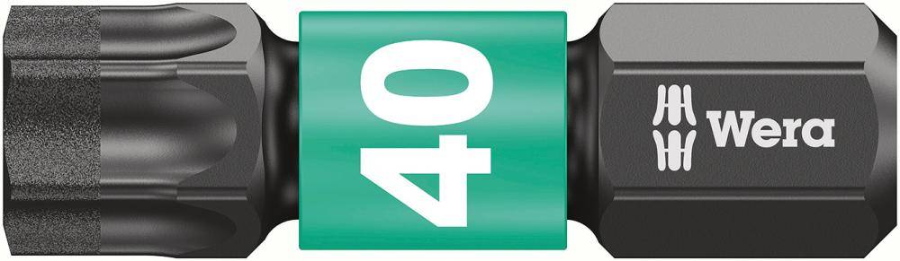 Bit 1/4" DIN3126 C6,3 T40x 25mm Impaktor Wera
