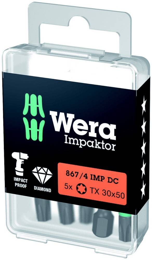 Wera Werk Bits 867/4 IMP DC TORX® DIY