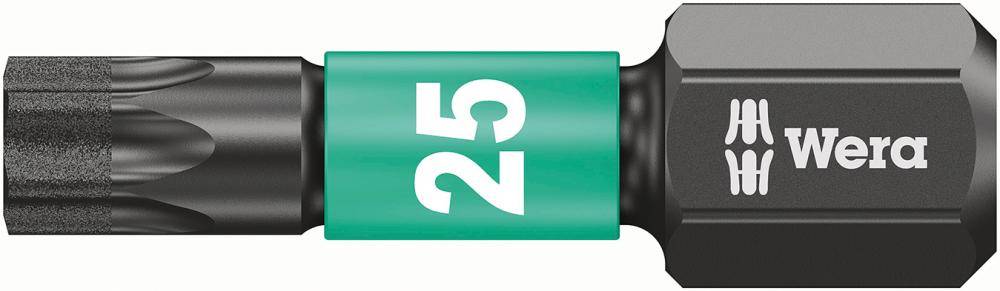 Bit 1/4" DIN3126 C6,3 T25x 25mm Impaktor Wera