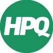 Grüner Kreis mit weißen Buchstaben 'HPQ'.
