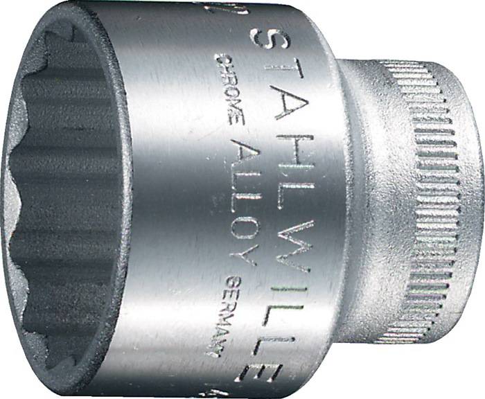 Steckschlüsseleinsatz 45 3/8 Zoll 12-kant SW 8mm L.25mm STAHLWILLE