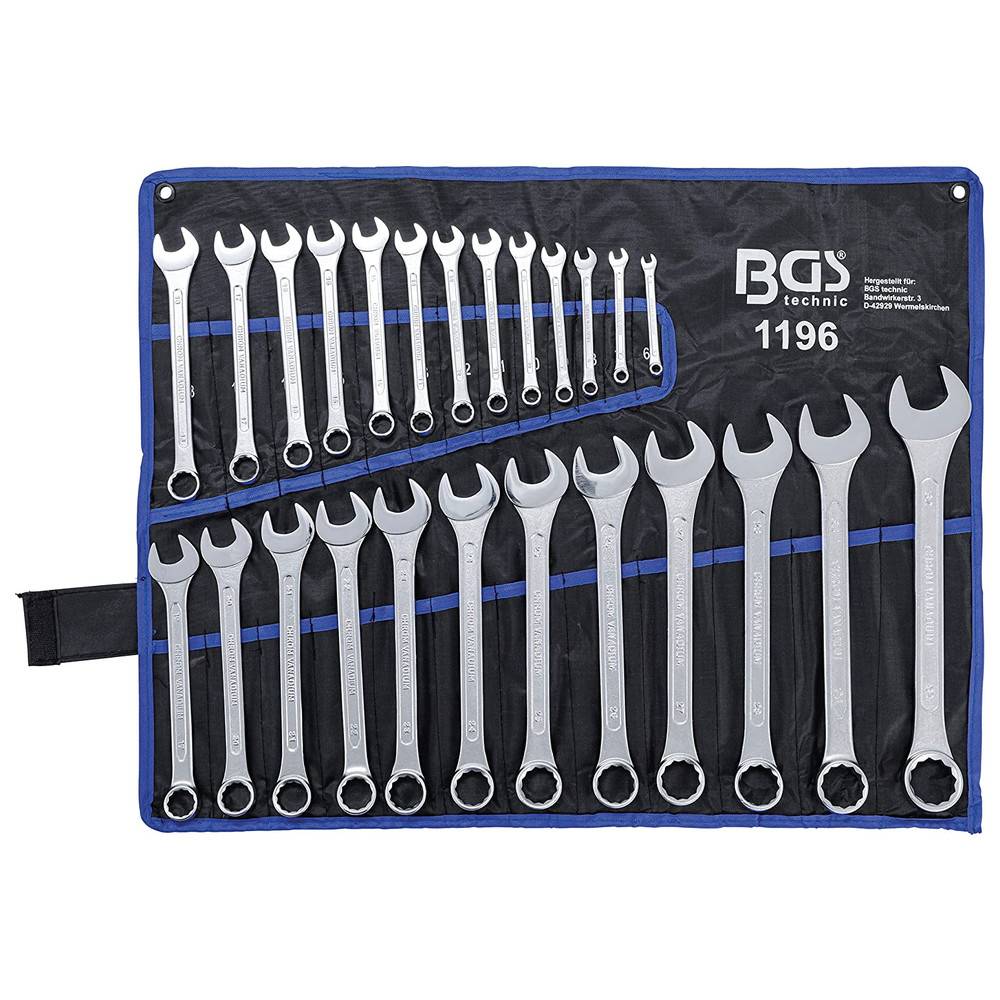 BGS Ringmaulschlüssel-Satz, DIN 3113 A, 25-teilig, 6-32 mm