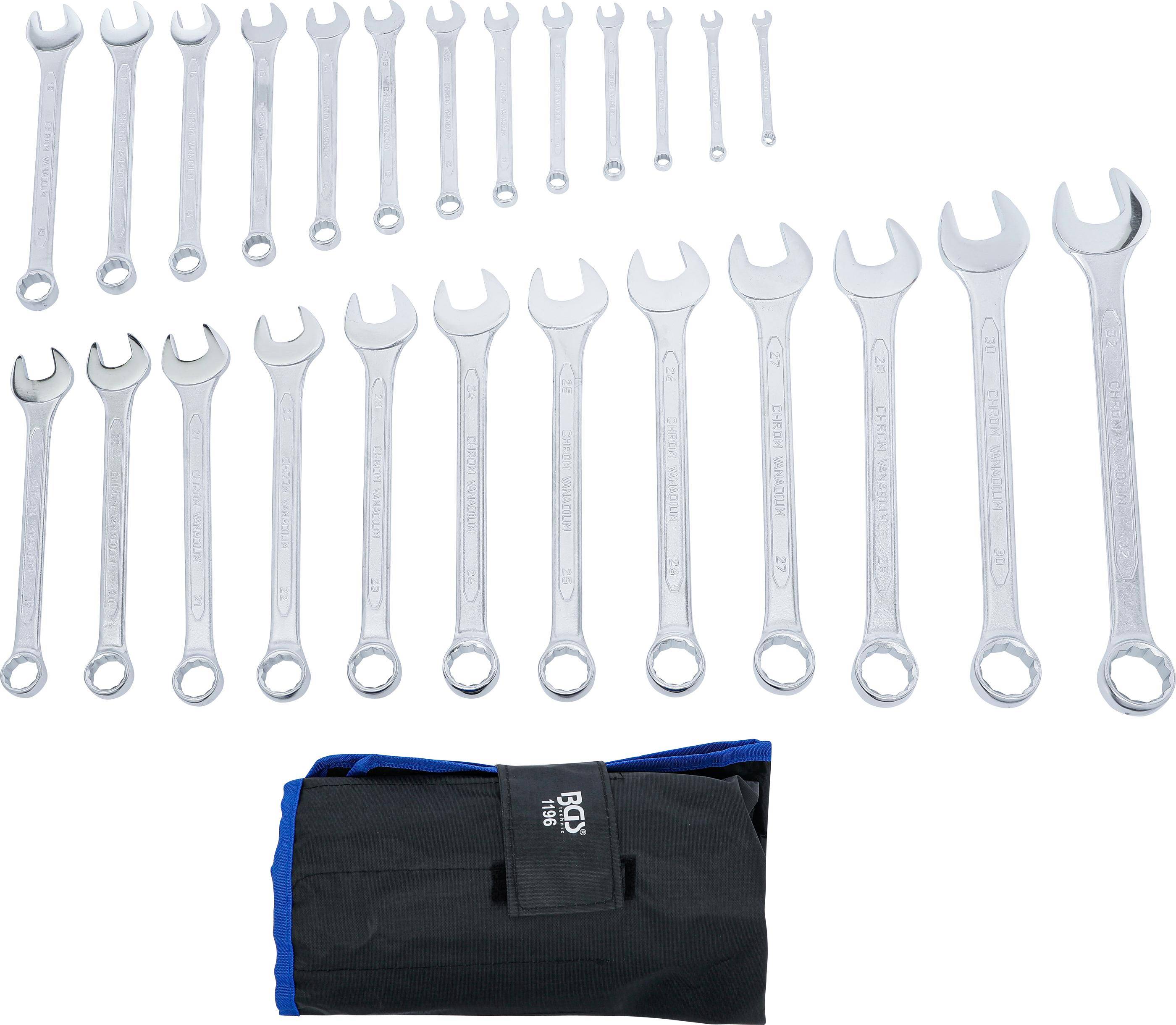 BGS technic Maul-Ringschlssel-Satz | SW 6 - 32 mm | 25-tlg.