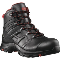 Sicherheitsstiefel BE Safety 54 Mid Gr.11 (46) schwarz/rot Leder Sicherheitsstiefel BE Safety 54 Mid Gr.11 (46) schwarz/rot Leder