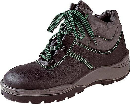 Bau-Schnürstiefel 39000, S3, Gr. 48, schwarz/grau