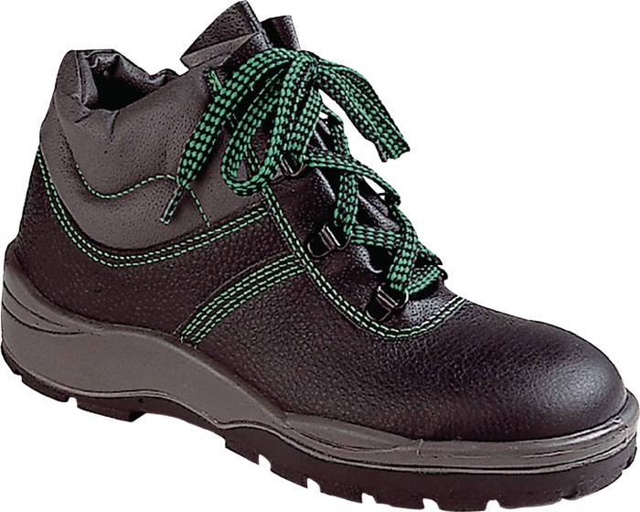 Bau-Schnürstiefel 39000, S3, Gr. 45, schwarz/grau