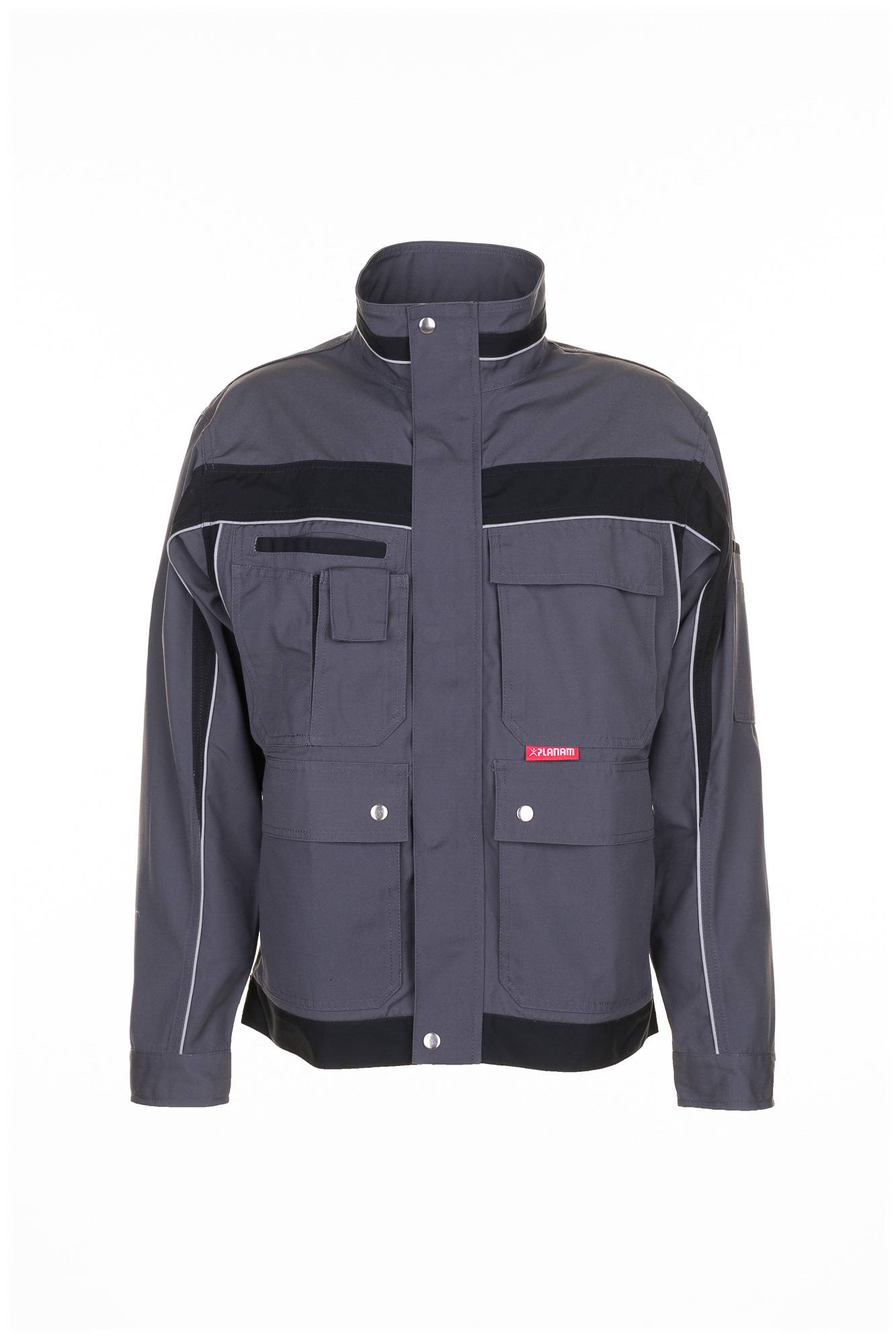 Planam Plaline Bundjacke schiefer/schwarz 26 2506026