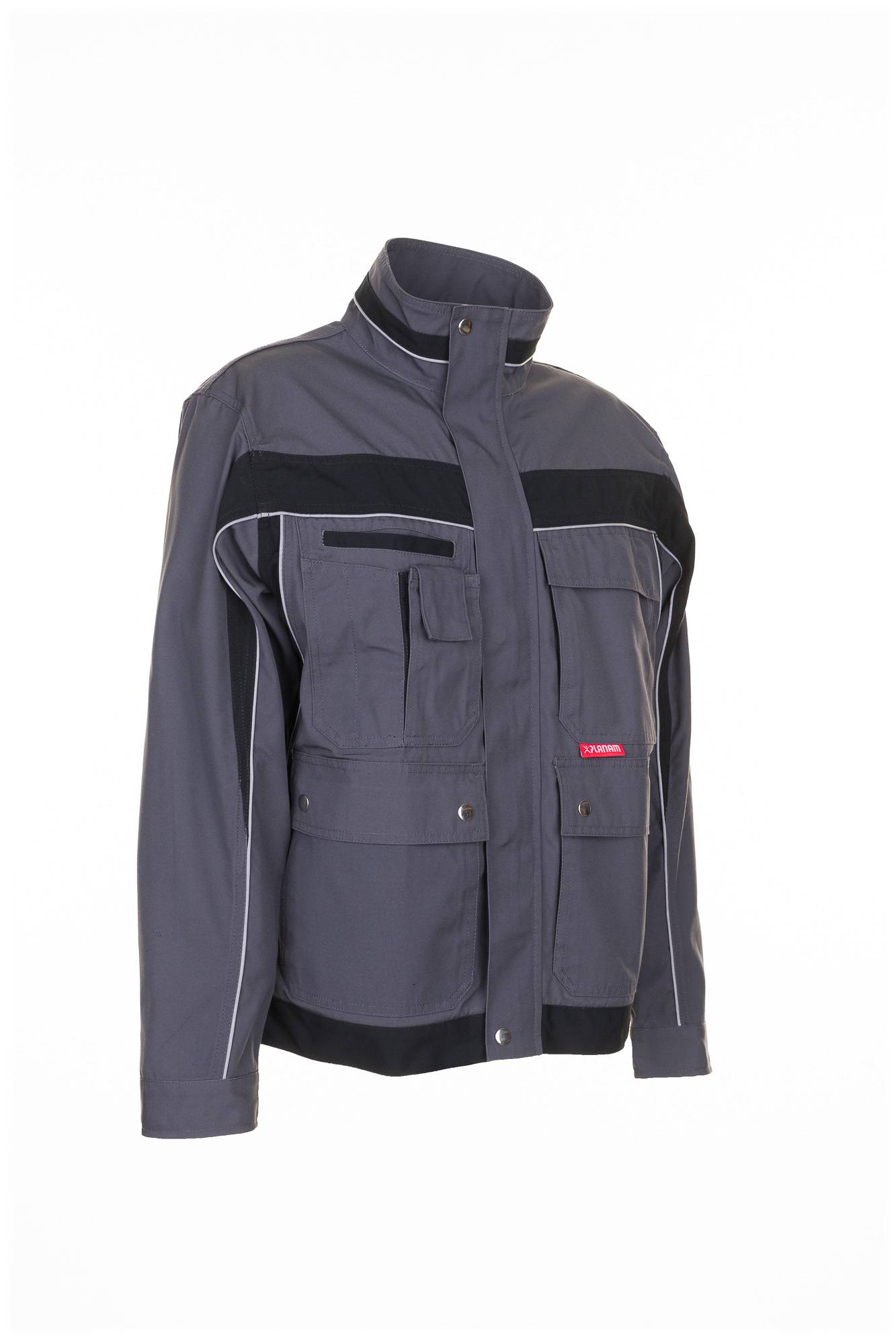 Planam Plaline Bundjacke schiefer/schwarz 64 2506064
