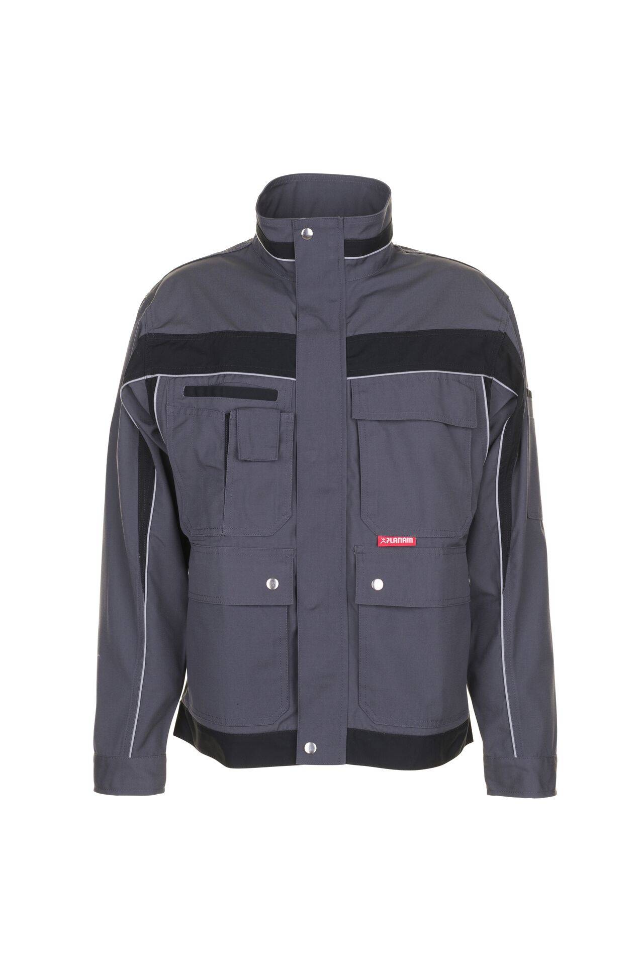 Planam Plaline Bundjacke schiefer/schwarz 56 2506056