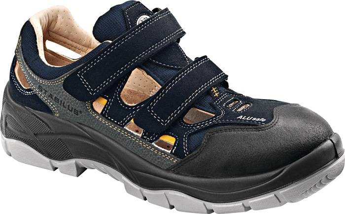 Sicherheitssandale 3113A Gr.47 schwarz/blau Mikrofaser S1 ESD EN20345 STABILU…